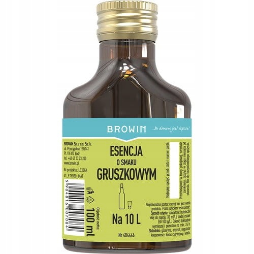 Zaprawka do alkoholu BROWIN GRUSZKÓWKA 100ml