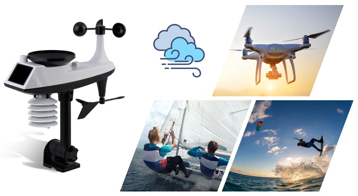 Bezprzewodowa stacja pogodowa pogody higrometr termometr budzik