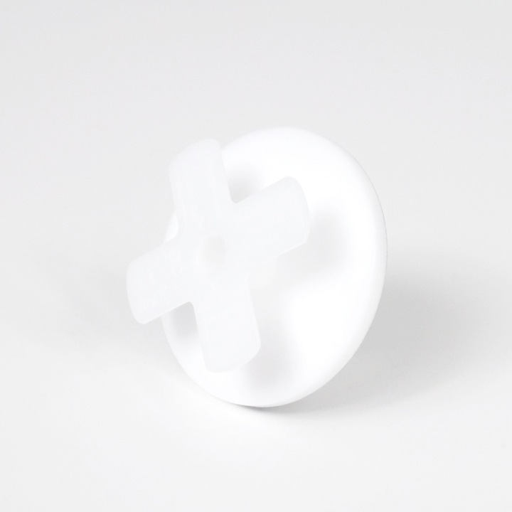 Oświetlenie schodowe oprawa lampka schodowa LED 230V okrągła biała Skinder