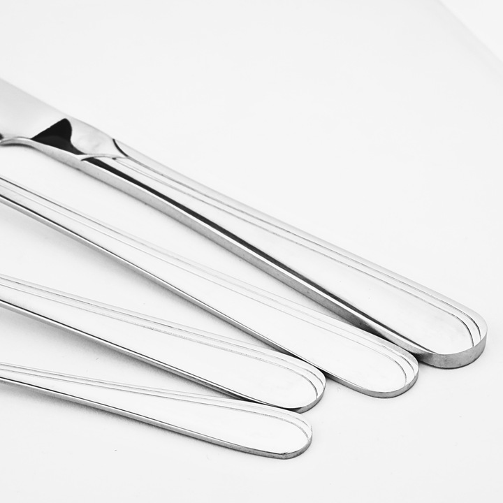 SZTUĆCE ZESTAW SZTUĆCÓW KOMPLET 24el dla 6 osob SOPHIE+PUDEŁKO POŁYSK