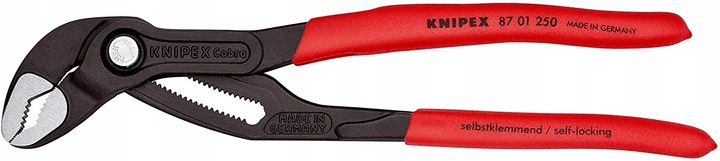 KNIPEX 87 01 250 Cobra szczypce nastawne do rur