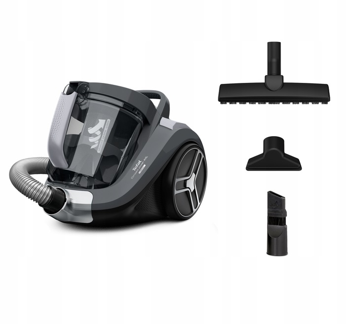 Odkurzacz bezworkowy Tefal TW4B36 Compact Power XXL mocny 900W HEPA cyklon