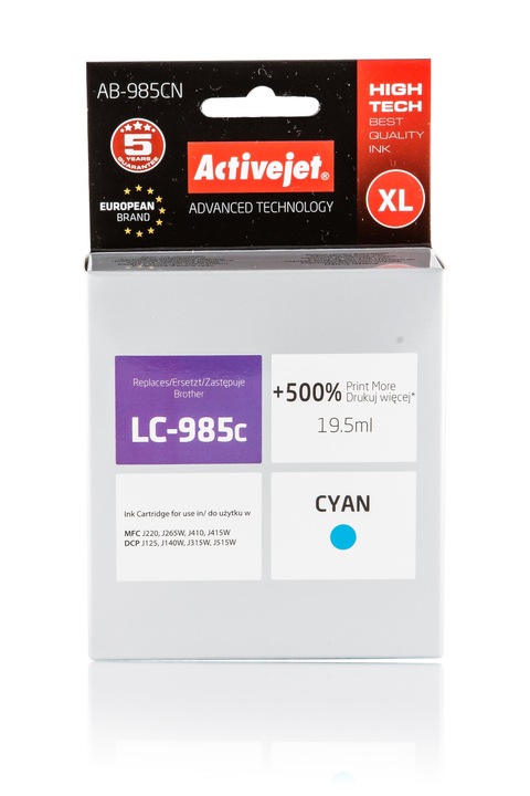 ACTIVEJET LC985 DCP-i125 DCPJ125 J315W J515W J140W