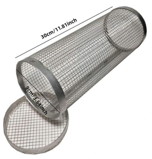 KOSZ DO GRILLOWANIA WARZYW GRILL 30CM ZESTAW 2 SZT