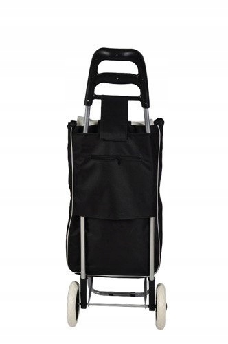 WÓZEK TORBA NA ZAKUPY NA KÓŁKACH SKŁADANY + POTRÓJNE KOŁA NA SCHODY