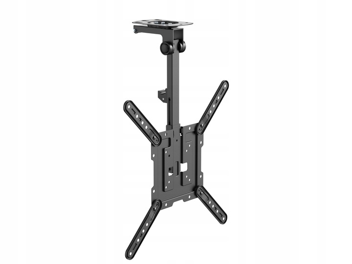 UCHWYT DO TELEWIZORA SUFITOWY 23-55 CALI SKŁADANY REGULOWANY WIESZAK