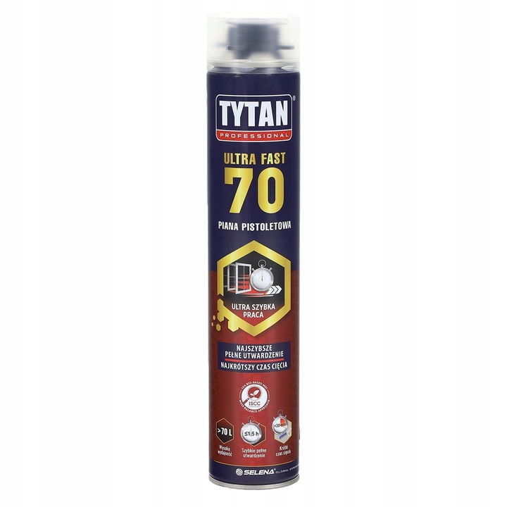 Tytan professional Ultra fast 70 Piana pistoletowa 870 ml