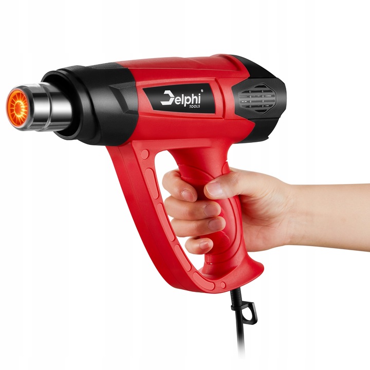 OPALARKA ELEKTRYCZNA LCD DWA BIEGI REGULACJA TEMP 600°C +4 DYSZE