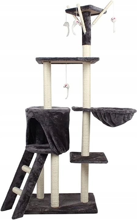 Drapak dla kota drzewo legowisko Domek 138cm F014