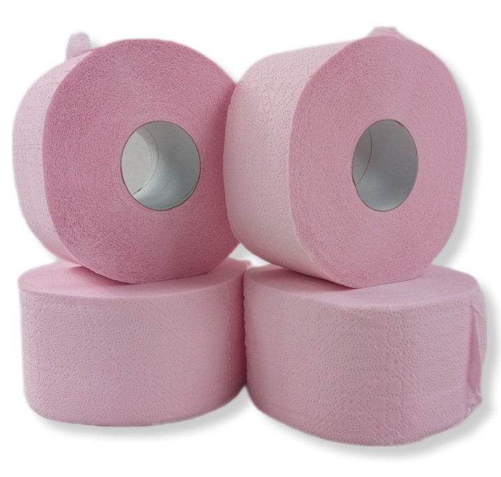 Papier Toaletowy Jumbo Biały Celuloza 2 Warstw Horeca 80m 400 listków