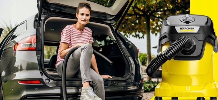 ODKURZACZ PRZEMYSŁOWY KARCHER WD3 BEZWORKOWY BLACK XXL FULL MAX