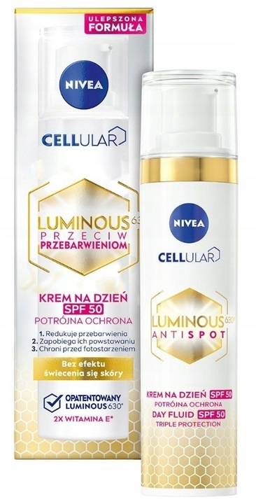Nivea Cellular Luminous 630 Krem Przeciw Przebarwieniom na Dzień 40ml