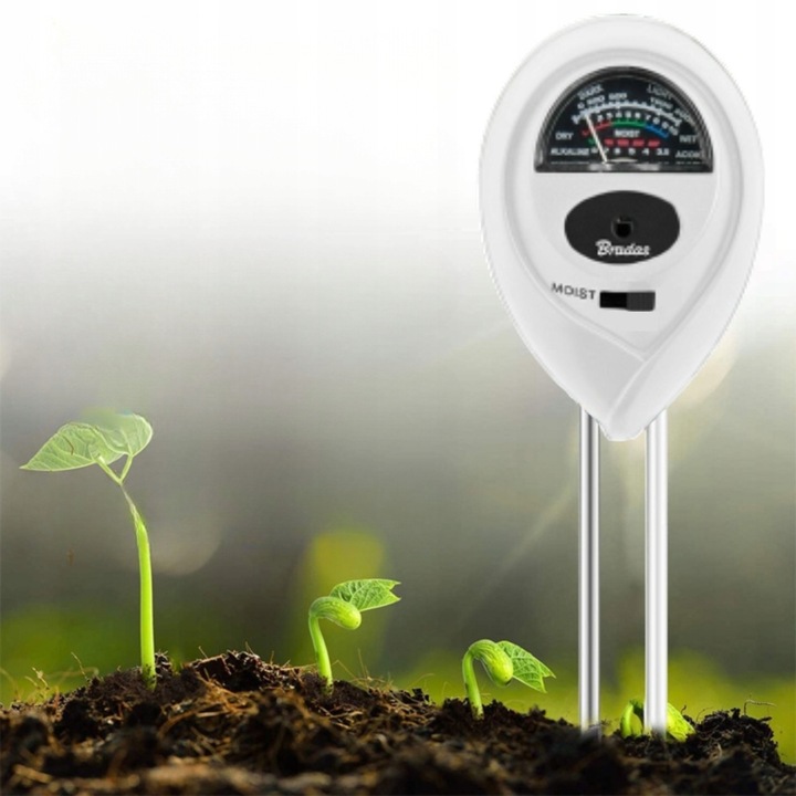 MIERNIK CZUJNIK WILGOTNOŚCI GLEBY ZIEMI TESTER PODŁOŻA PODLEWANIA