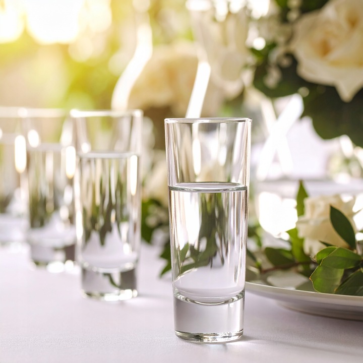 6 x KIELISZKI DO WÓDKI, NALEWEK, LIKIERÓW 60 ml