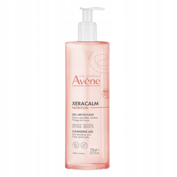 Avene Xeracalm Nutrition żel oczyszczający 750ml