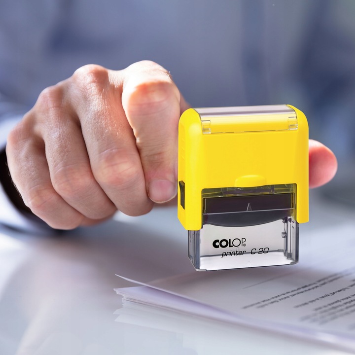 COLOP C20 Pieczątka do 4 wersów FIRMOWA LEKARSKA IMIENNA BIUROWA - kolory