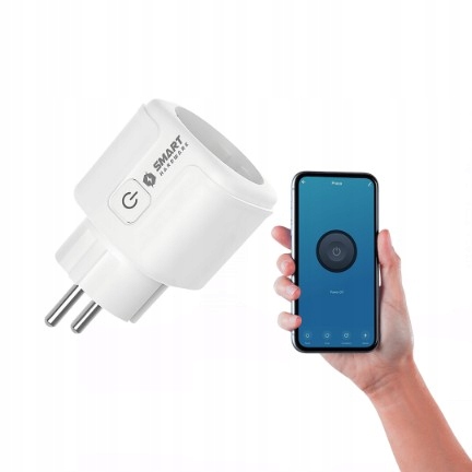 INTELIGENTNE SMART HOME STEROWANE GNIAZDKO WIFI WATOMIERZ PROGRAMATOR TUYA