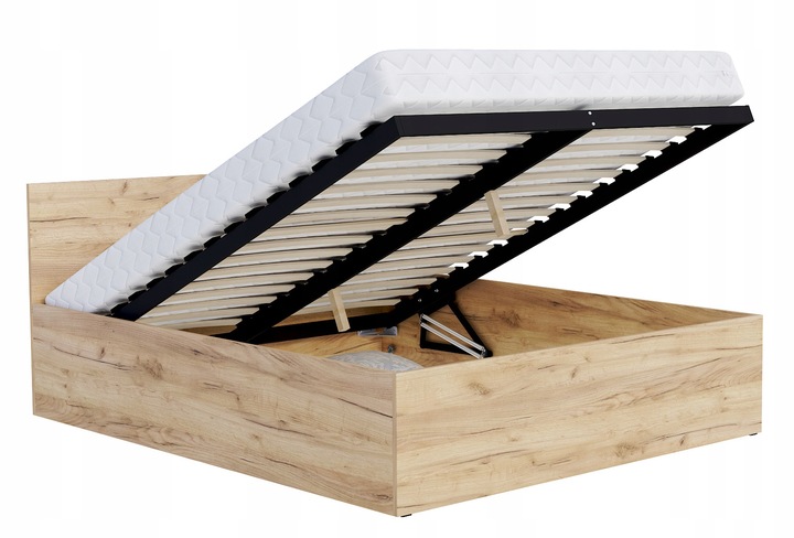 Łóżko 140x200 + materac podnoszone PANAMA PM