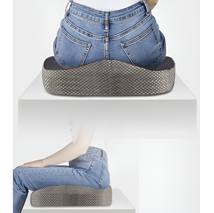 Poduszka Ortopedyczna Profilowana Memory do Siedzenia na Fotel Krzesło