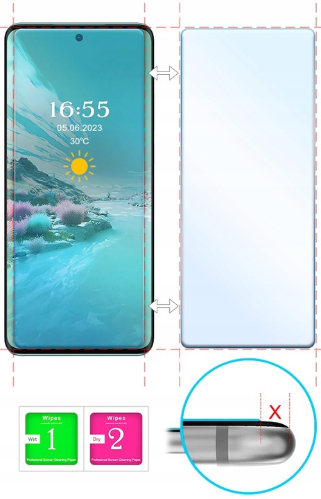 Etui do Infinix Smart 8 / Hot 40i Portfel Vintage Book Case Kolory + SZKŁO
