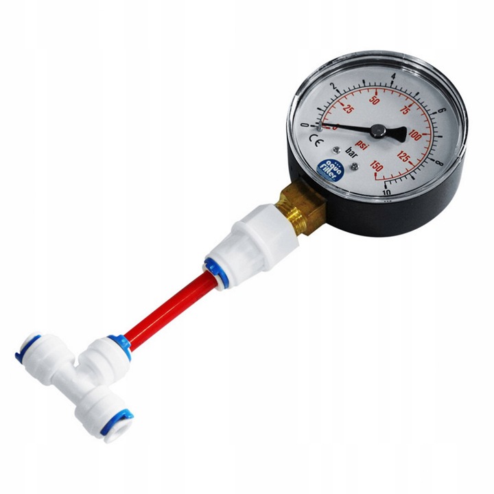 ZESTAW DO POMIARU CIŚNIENIA WODY FILTR OSMOZA RO