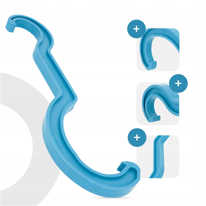 Klucz do złączek PE 16 mm - 75 mm Dwustronny Mocny FA