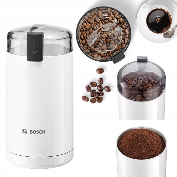 Młynek elektryczny Bosch TSM6A011W 180 W biały