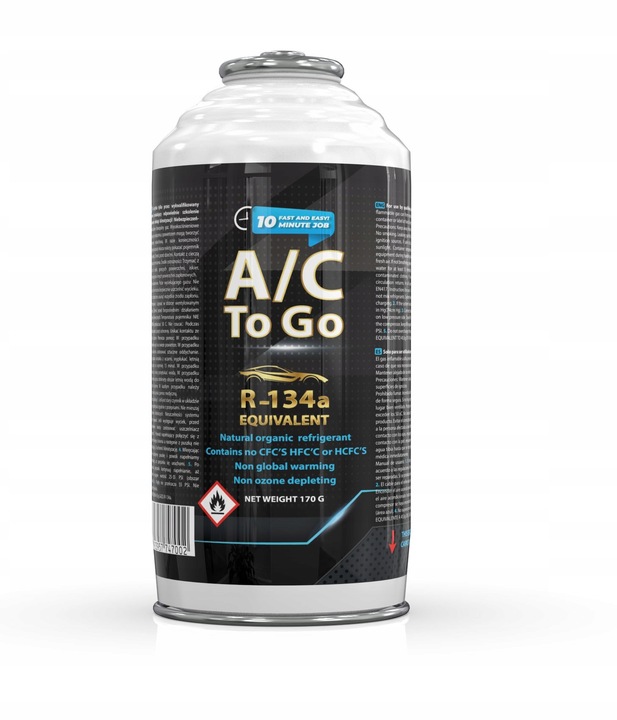 Czynnik klimatyzacji do aut z R-134a A/C To Go