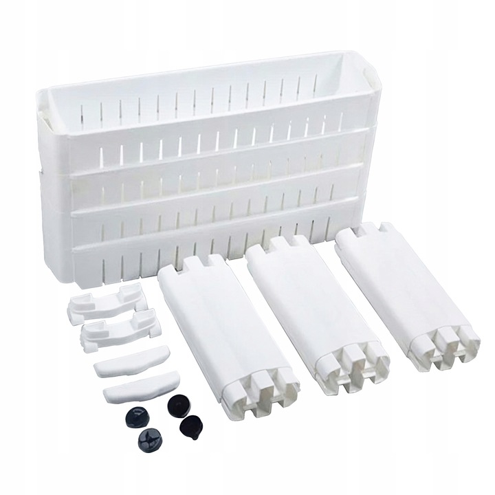 PÓŁKA ŁAZIENKOWA KUCHENNA REGAŁ NA KÓŁKACH MOBILNA 3 PÓŁKI SZAFKA