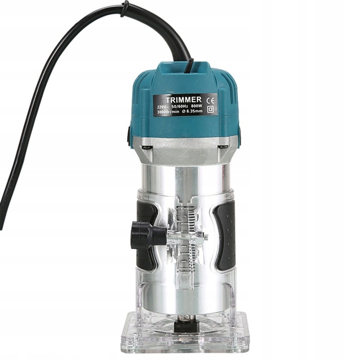FREZARKA TRYMER DO DREWNA ELEKTRYCZNA RĘCZNA 800W