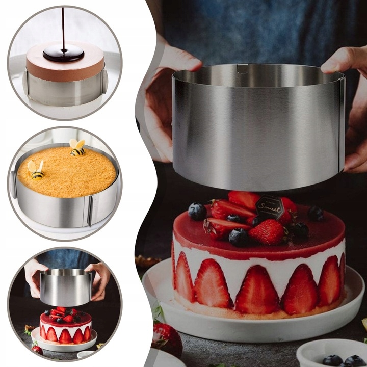 OPASKA DO TORTU REGULOWANA OKRĄGŁA TORTOWNICA RANT