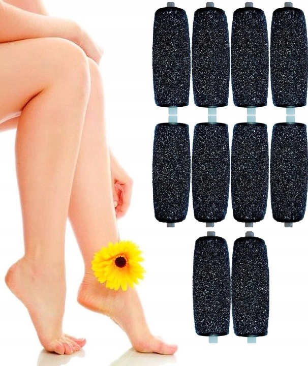 Głowice Rolki Gruboziarniste do Scholl Velvet 10 szt