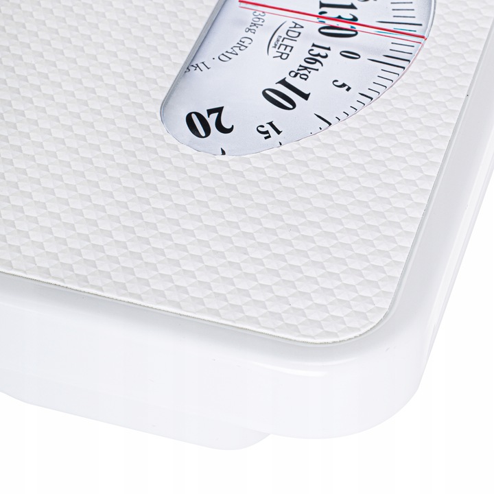 WAGA ŁAZIENKOWA MECHANICZNA DO 136kg ANALOGOWA ADLER AD8179