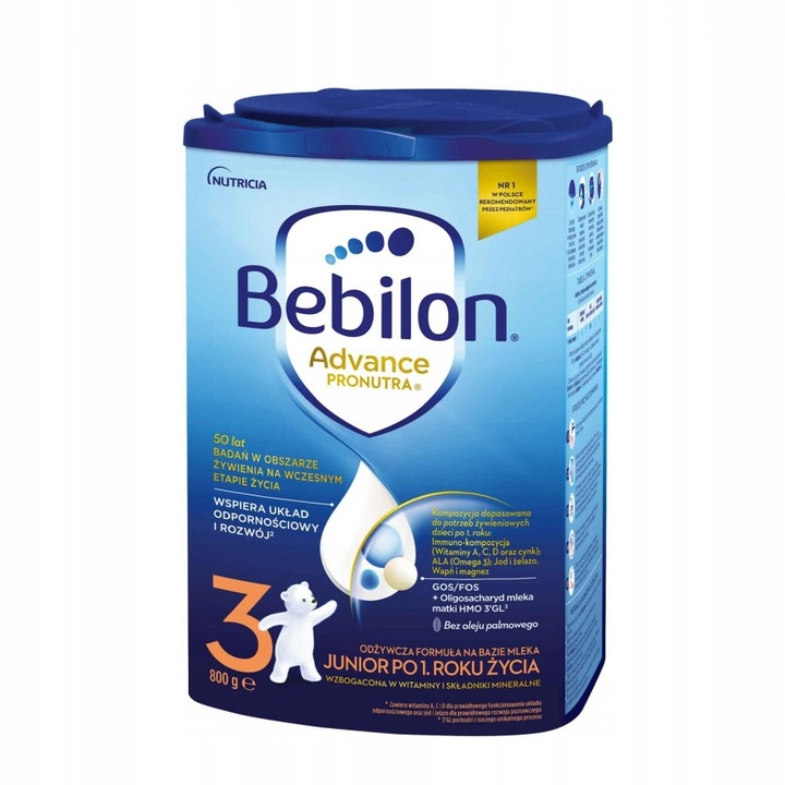 Bebilon 3 Pronutra-Advance Mleko 800 g