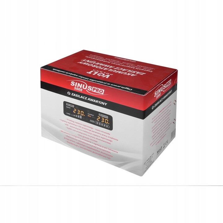 ZASILACZ AWARYJNY UPS PIECA 500W SINUS PRO 500E