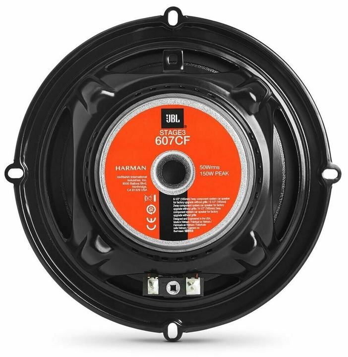 JBL Stage3 607CF Głośniki samochodowe 250W System 165mm 16,5cm +