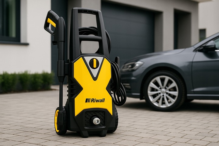 MYJKA CIŚNIENIOWA RIWALL REPW120M BAR MOCNA POMPA ZESTAW 230barEW