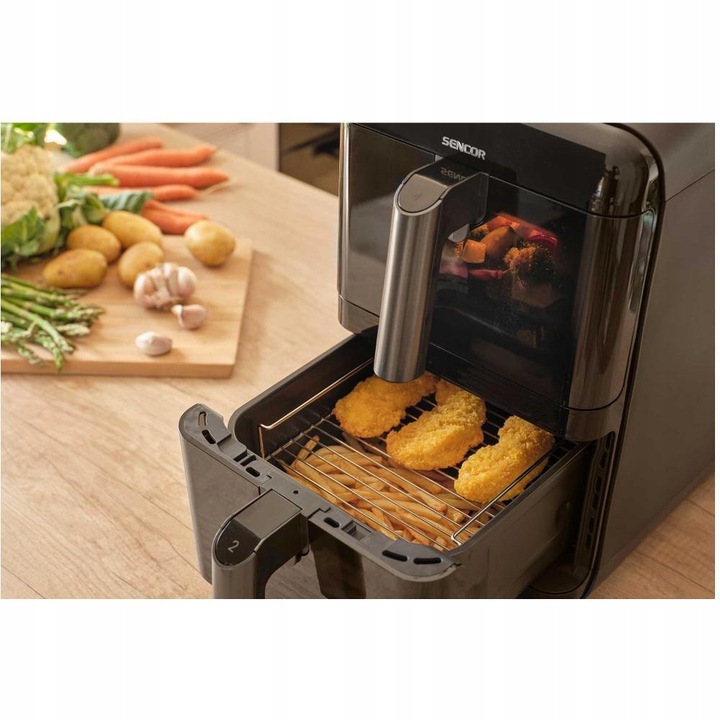 Air Fryer Frytkownica beztłuszczowa Sencor 1250BK 11,6L 3000W 10