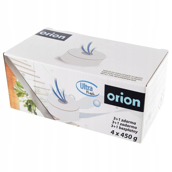 4x Wkład do POCHŁANIACZ WILGOCI zapasowy wymienny osuszacz TABLETKA