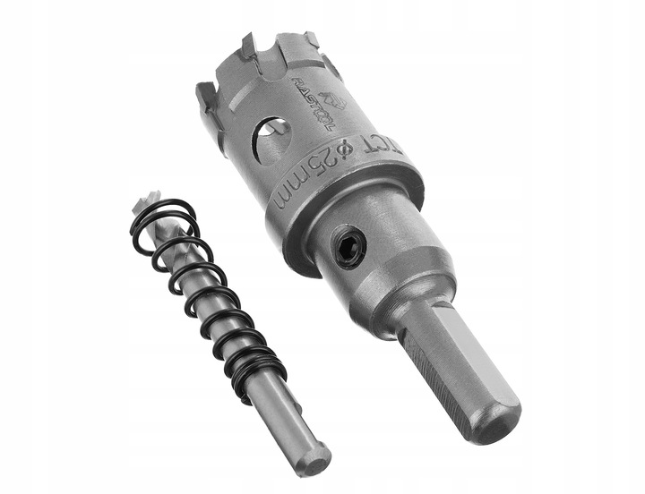 WIERTŁO DO METALU OTWORNICA KORONKA WIDIOWA INOX STAL 25MM WĘGLIK