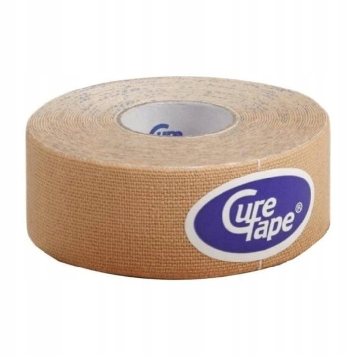 Taśma tejpy plastry do kinesiotapingu kinesio CureTape 5m tape twarzy