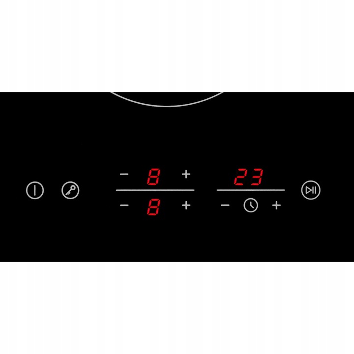 Płyta Indukcyjna do Zabudowy Philco 2 polowa 28,8cm Wtyczka 230V