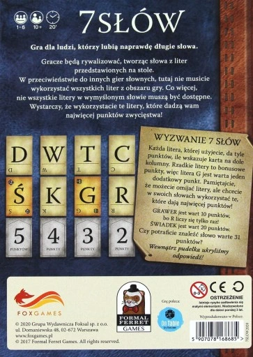 Gra planszowa 7 Słów Foxgames