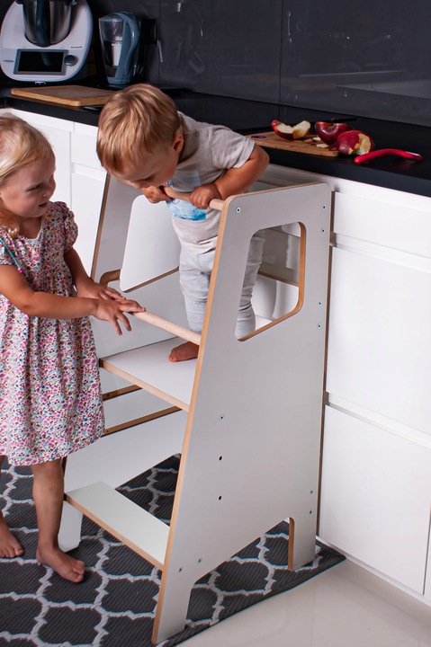 Kitchen Helper/Pomocnik kuchenny biały MDF BRM