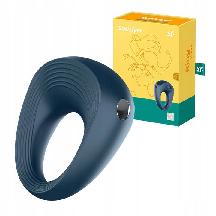 SATISFYER POWER RING WIBRUJĄCY PIERŚCIEŃ EREKCYJNY NA PENISA COCK RING IPX7