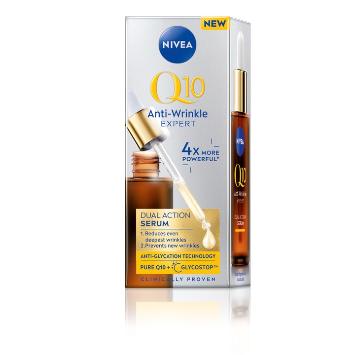 NIVEA Q10 PRZECIWZMARSZCZKOWY EKSPERT PODWÓJNIE AKTYWNE SERUM 30 ml