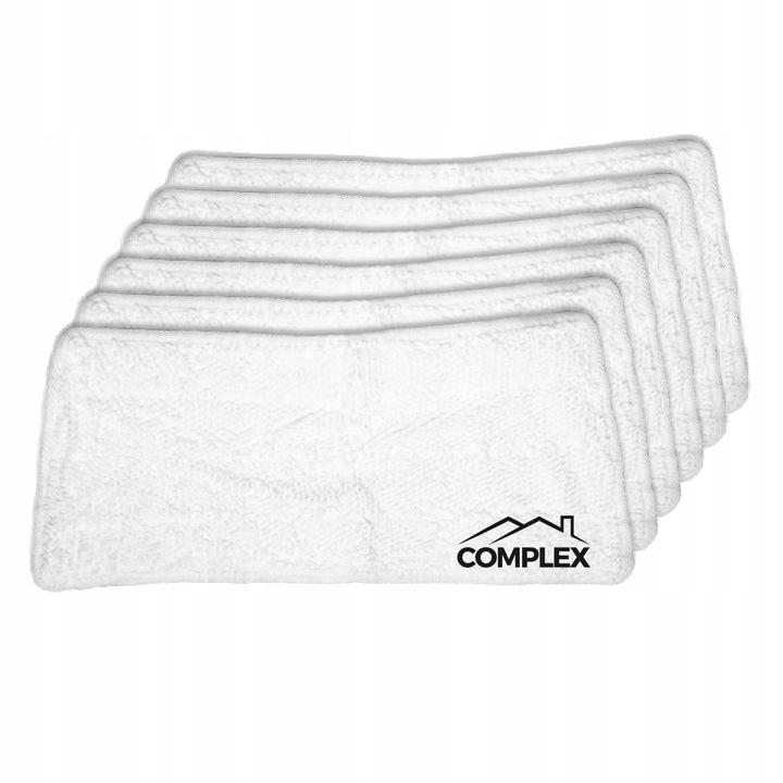 6x MOP NAKŁADKA MIKROFIBRA DO MOPA PAROWEGO VILEDA STEAM PLUS XXL