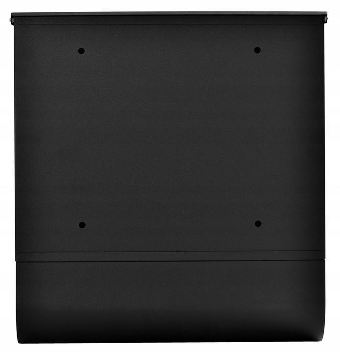 SKRZYNKA NA LISTY GAZETY POCZTĘ OGORDZENIE DO DOMU POCZTOWA CZARNA