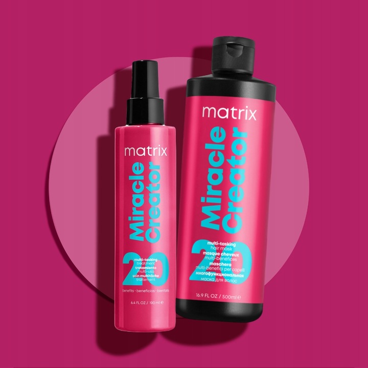 Matrix Miracle Creator Spray termoochronny do włosów odżywka 20w1 +