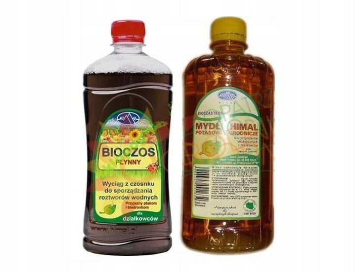 DWUPAK BIOCZOS + MYDŁO POTASOWE JESIENNY NAWÓZ OCHRONNY ROŚLIN DOM